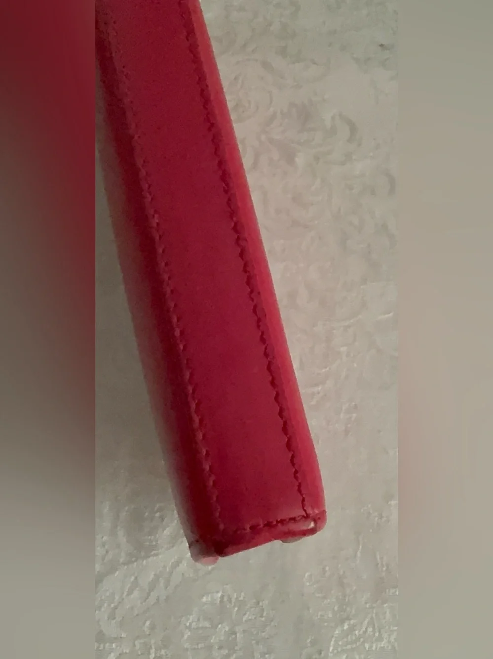 Saint Laurent Pink Leather Zip Wallet with Gold Hardware - Picture 13 of 17
